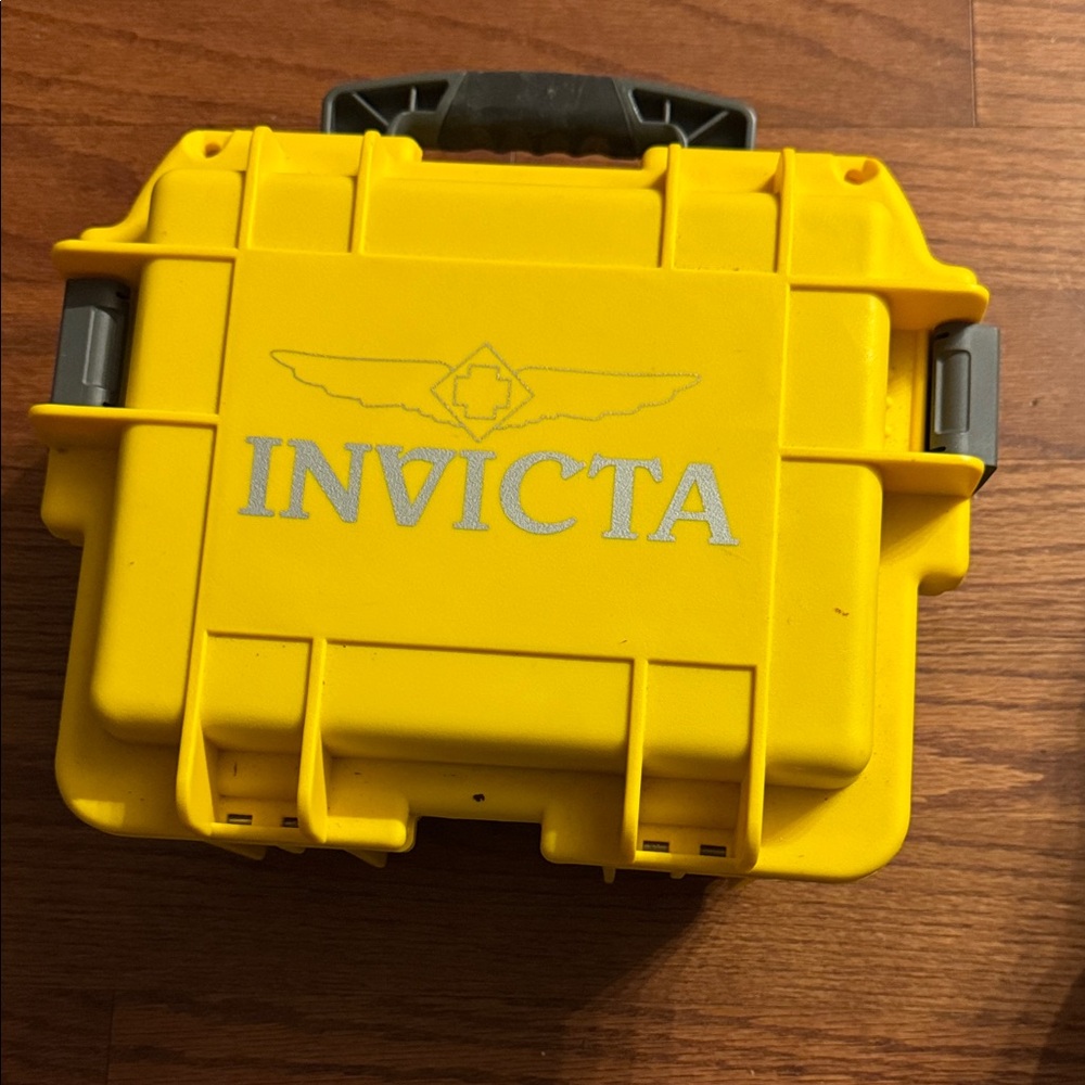 Invicta Yellow Storage Box